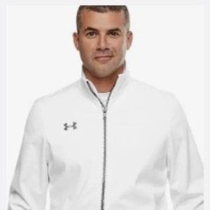 Under Armour Men's Ultimate Team Jacket - White and Grey